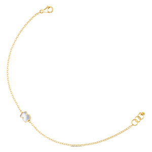 Gold And Mother-Of-Pearl Xxs Bear Bracelet