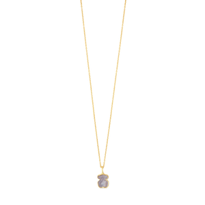 Gold And Mother-Of-Pearl Xxs Bear Necklace