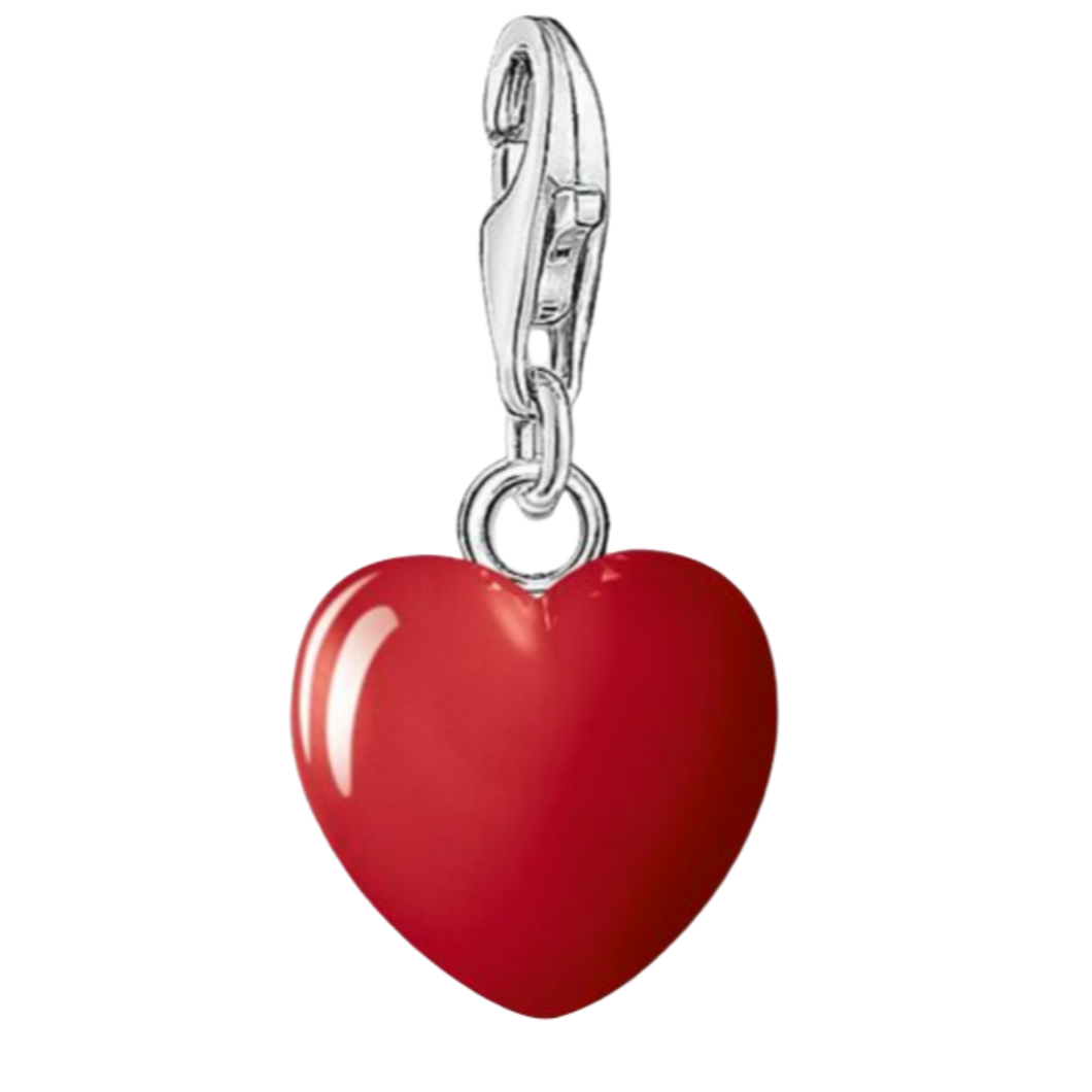 Charms Red Heart