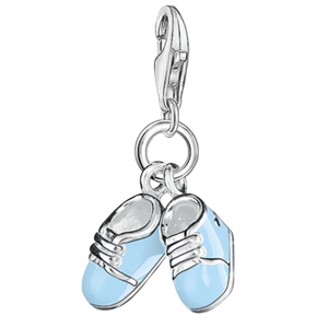 Charms Blue baby Shoes