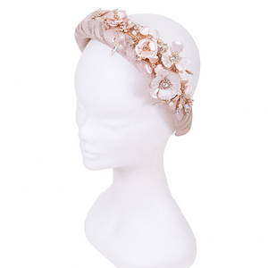 Hairband With Gold Brocade
