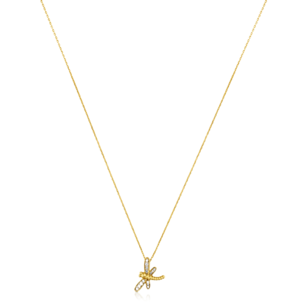 Bera Necklace In Gold With Diamonds