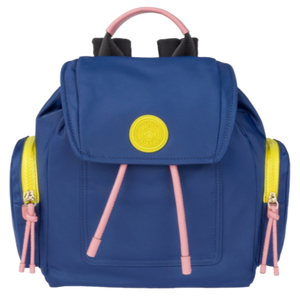 Small Tri-Navy Coloured Doromy Backpack